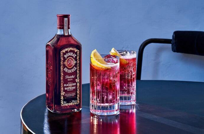 Bombay Bramble gin plus drinki